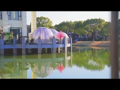 Σκηνή φυσαλίδων παγοκαλυβών