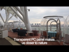 Σκηνή φυσαλίδων παγοκαλυβών