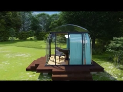 Σκηνή φυσαλίδων παγοκαλυβών