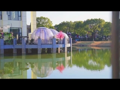 UV αποφυγής φυσαλίδων σκηνών σκηνή στρατοπέδευσης σπιτιών στεγανή διαφανής