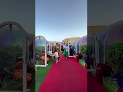 UV σκηνή φυσαλίδων προστασίας φορητή ορατή με το σύστημα φωτισμού