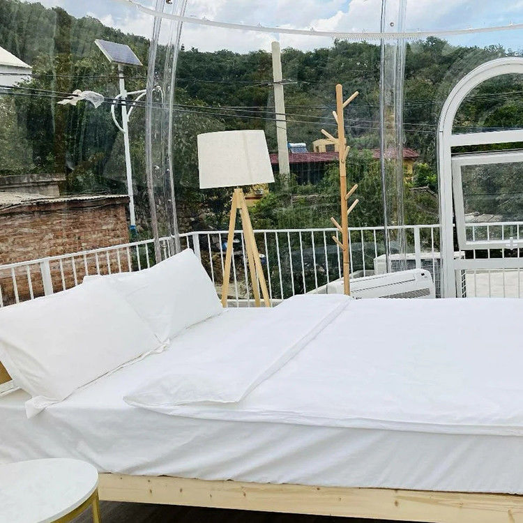 Υπαίθρια διάμετρος 5m σκηνών φυσαλίδων χρώματος συνήθειας αδιάβροχες σκηνές θόλων