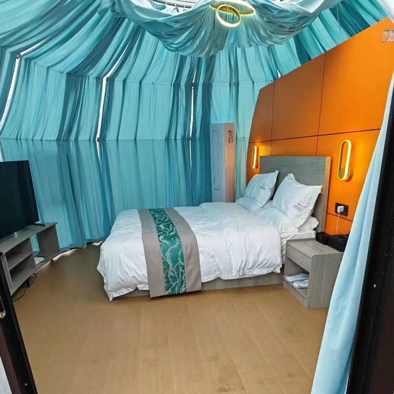 99.9% Αντίσταση UV Διαφανές PC Dome House Igloo Bubble Tent Για υπαίθριες κατασκηνώσεις