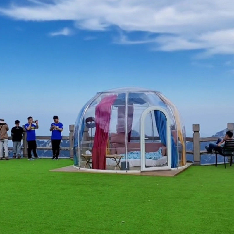 3m x 2.3m Igloo Bubble Tent Πυροστασία PC Clear Dome Tent για πάρτι και εκδηλώσεις