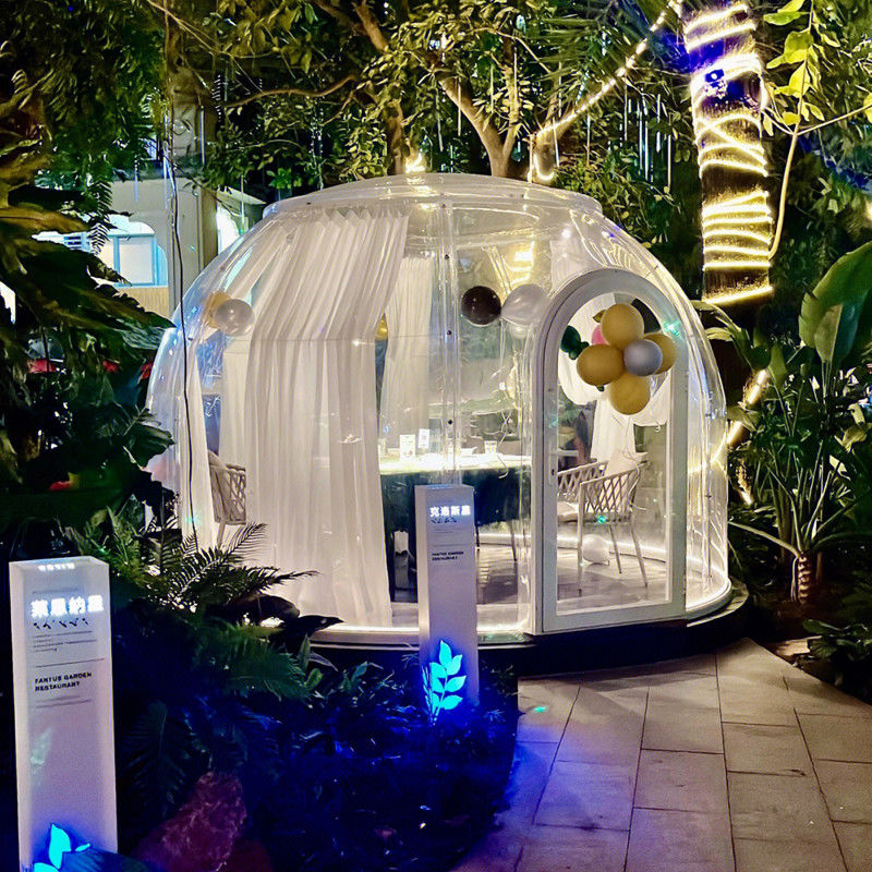 PC Dome House Glamping Bubble Tent για υπαίθριες εκδρομές και πάρτι στην πίσω αυλή